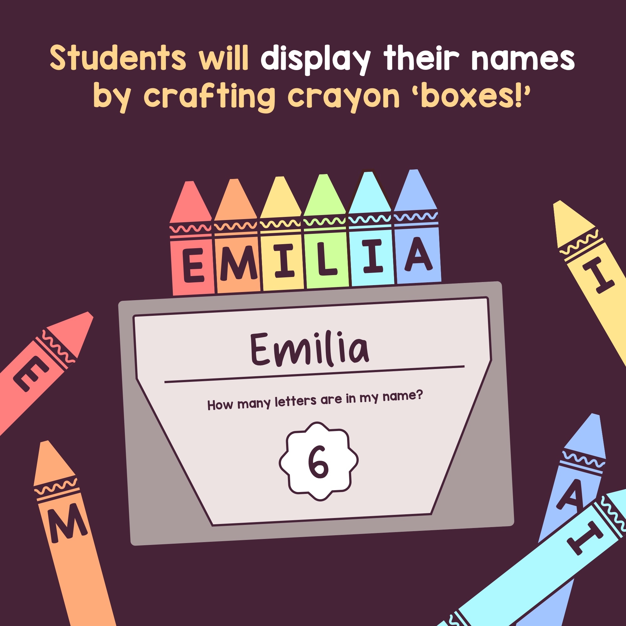 My Name Craft Back To School Activity Year 1 Bulletin Board Name Tag 