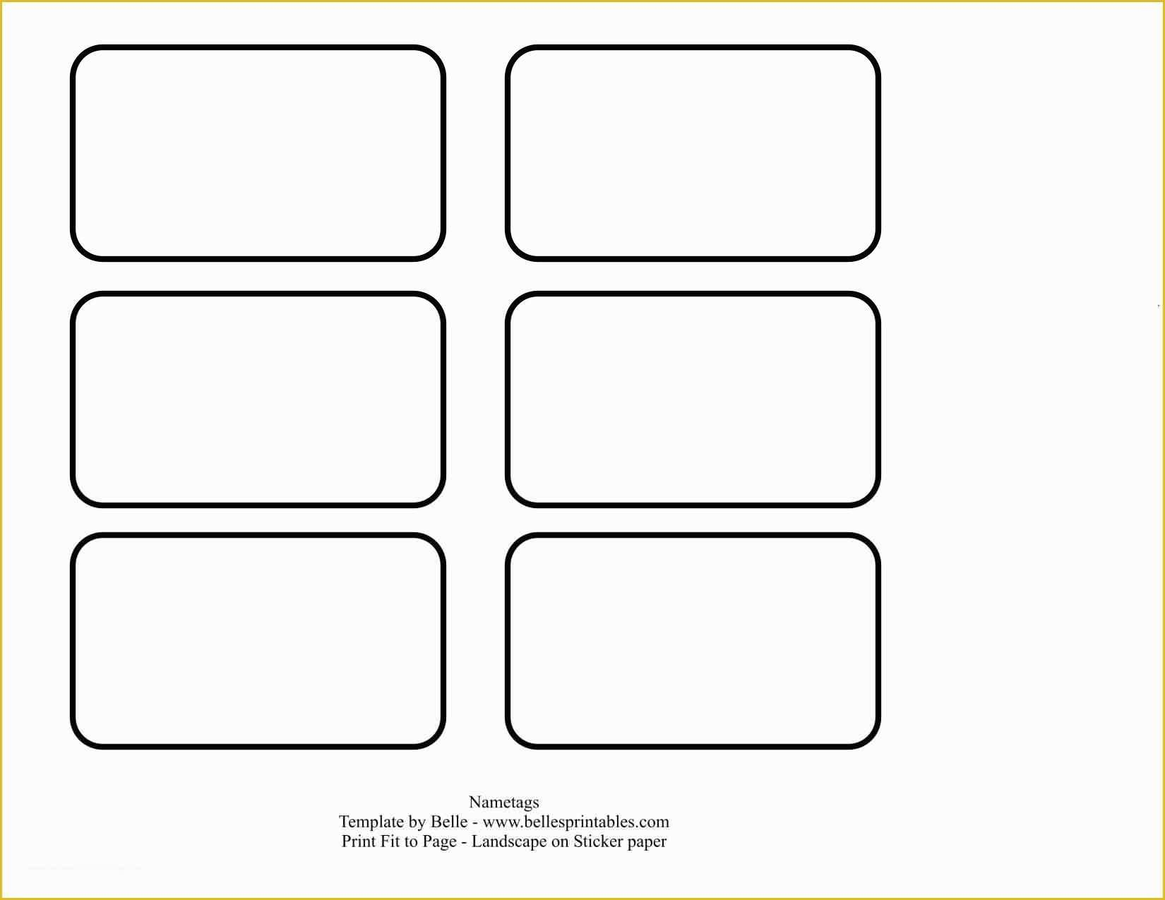 Name Tag Template Free Printable Of The 25 Best Name Tag Templates 