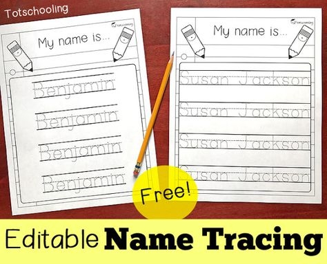 Name Writing Practice Worksheet Generator
