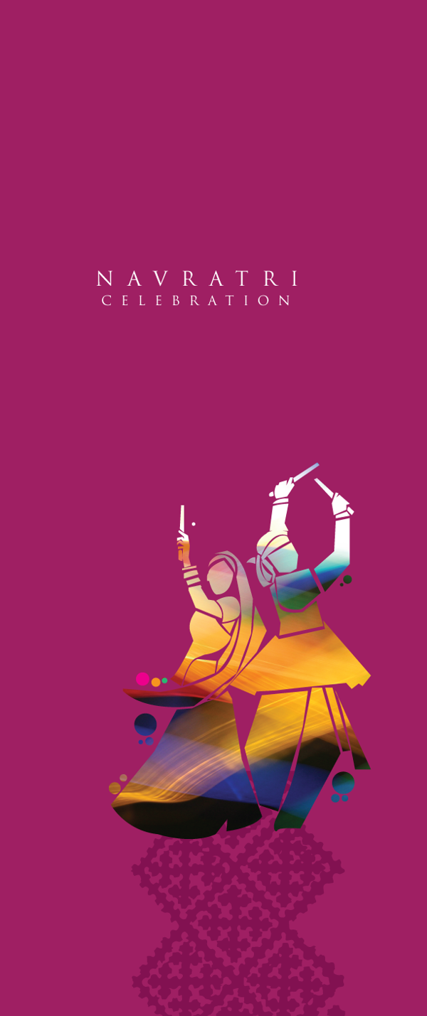 Navratri Invite Template