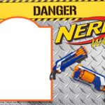 Nerf Gun Party Invitations Template Free Nisma Info