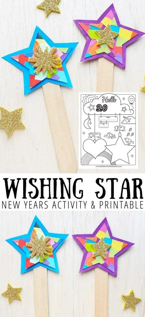 printable new years craft