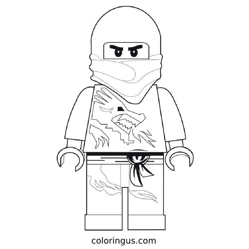Ninjago Coloring Pages Free Printable PDF 