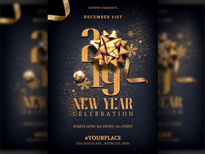 nye invitations templates