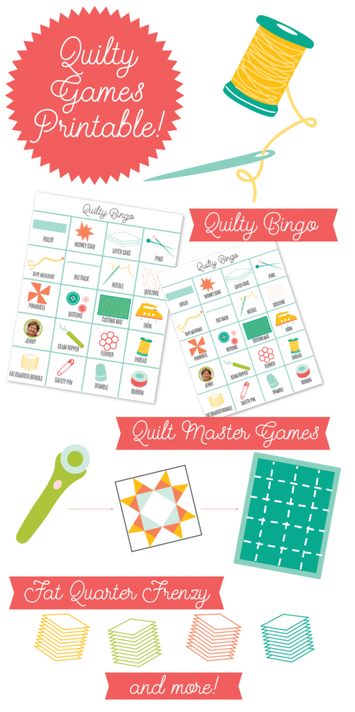 October Printables Quilty Party Games Part II 