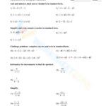 Operations Of Complex Numbers Worksheet Live Worksheets Worksheets