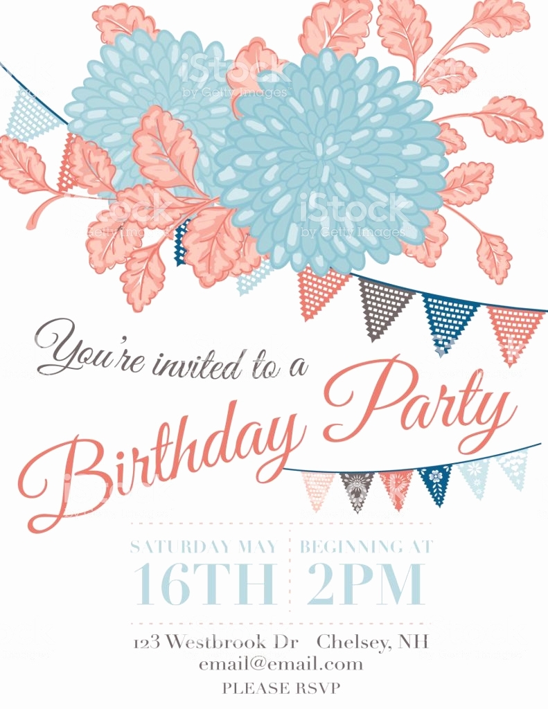 papel picado invitation template
