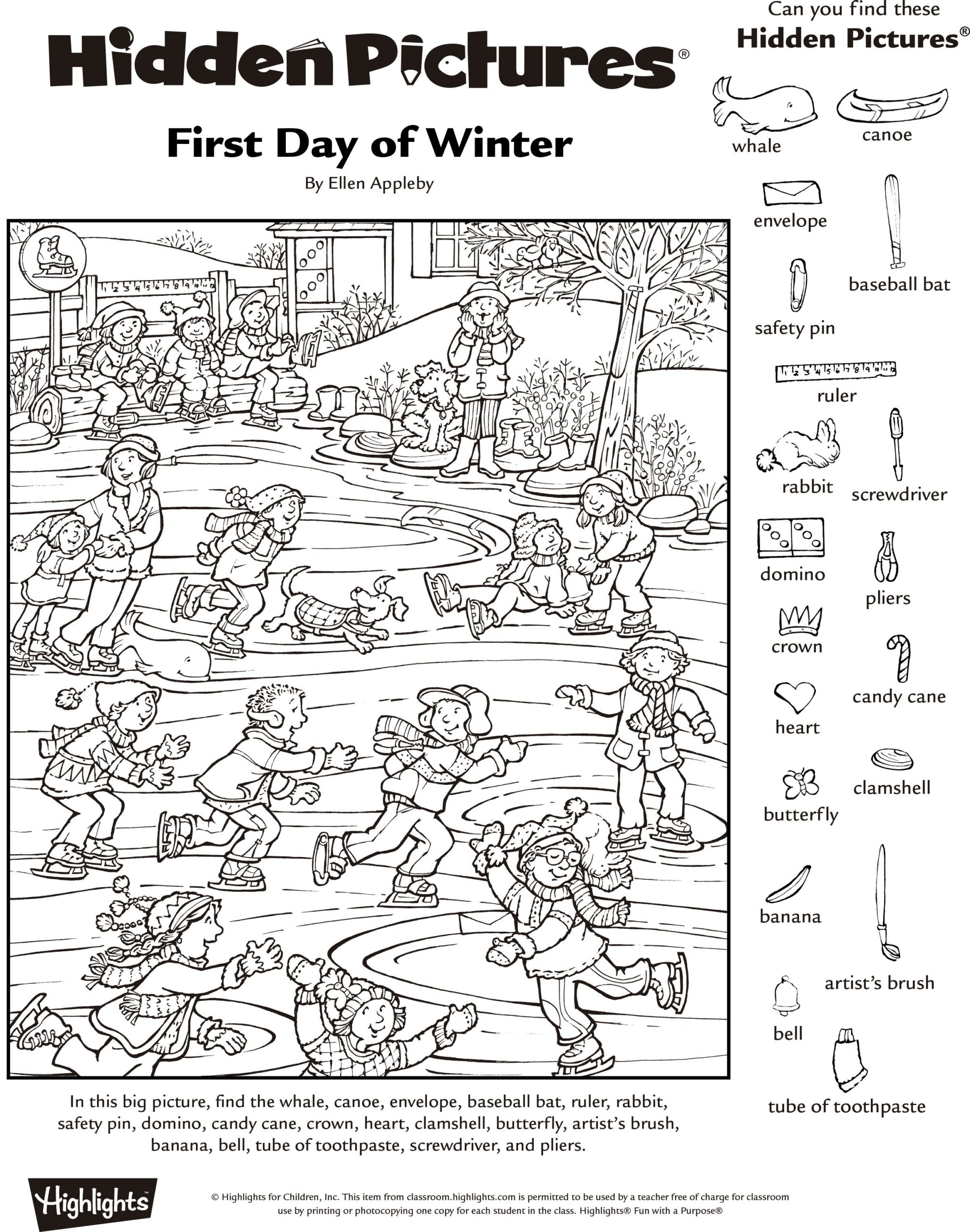 Pdf Free Printable Hidden Pictures Worksheets Printable Worksheets