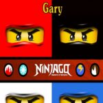 Personalised Lego Ninjago Birthday Card Ninjago Printable Birthday