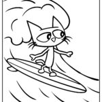 Pete The Cat Coloring Page Free Printable Pdf Infoupdate