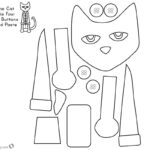 Pete The Cat Coloring Pages Paper Craft Activity Free Printable