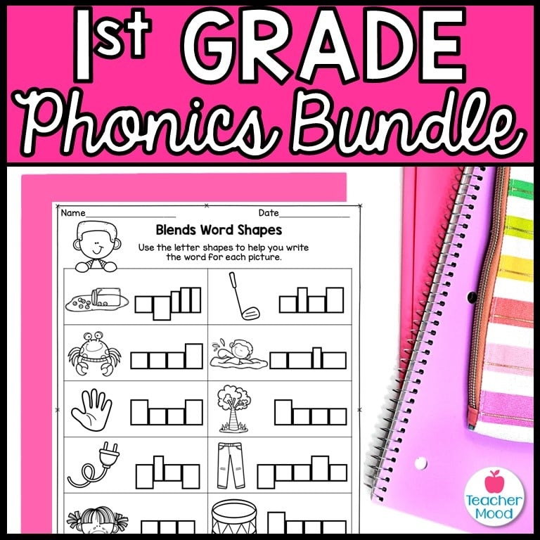 PHONICS First Grade Interactive Worksheet Live Worksheets