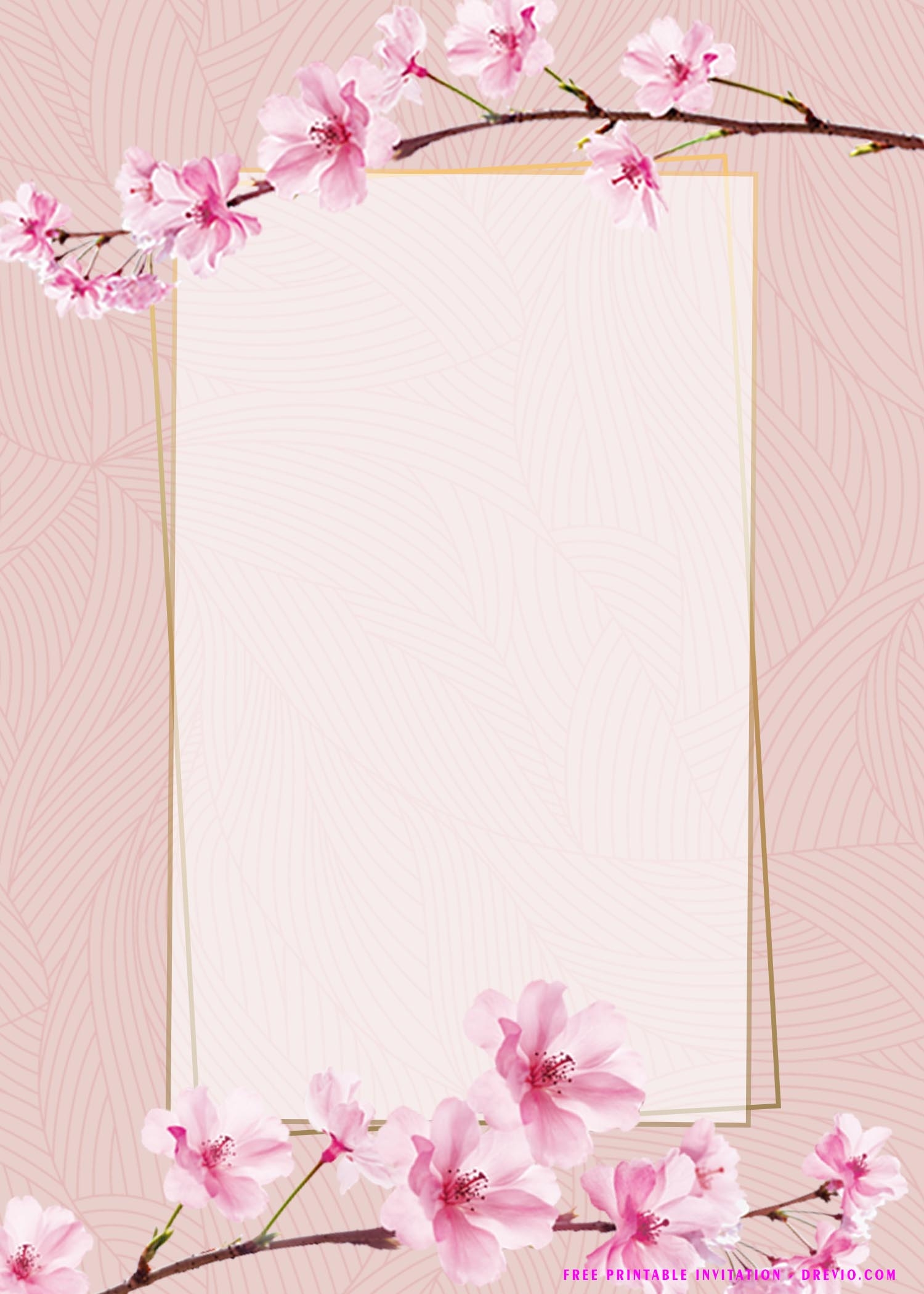 Pink Invitation Template Free These Templates Make It Simple To Share 