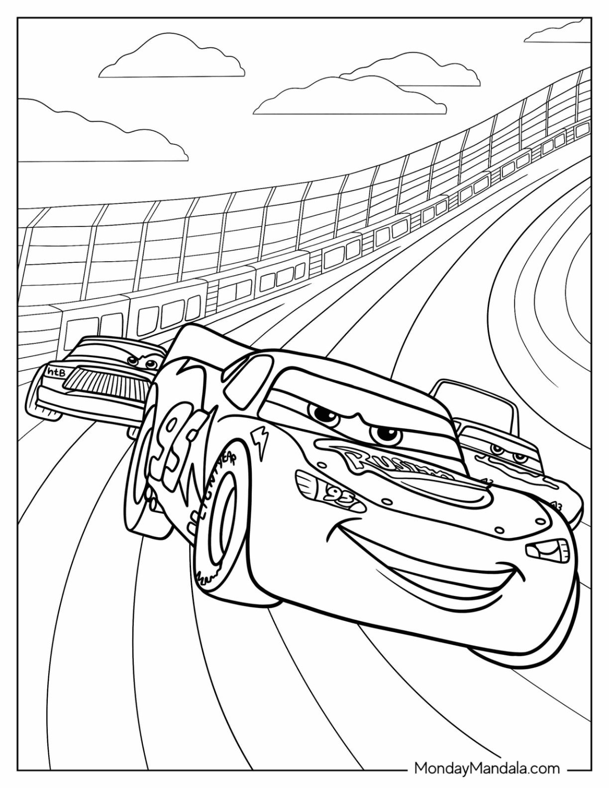 Disney Cars Printable Coloring Pages