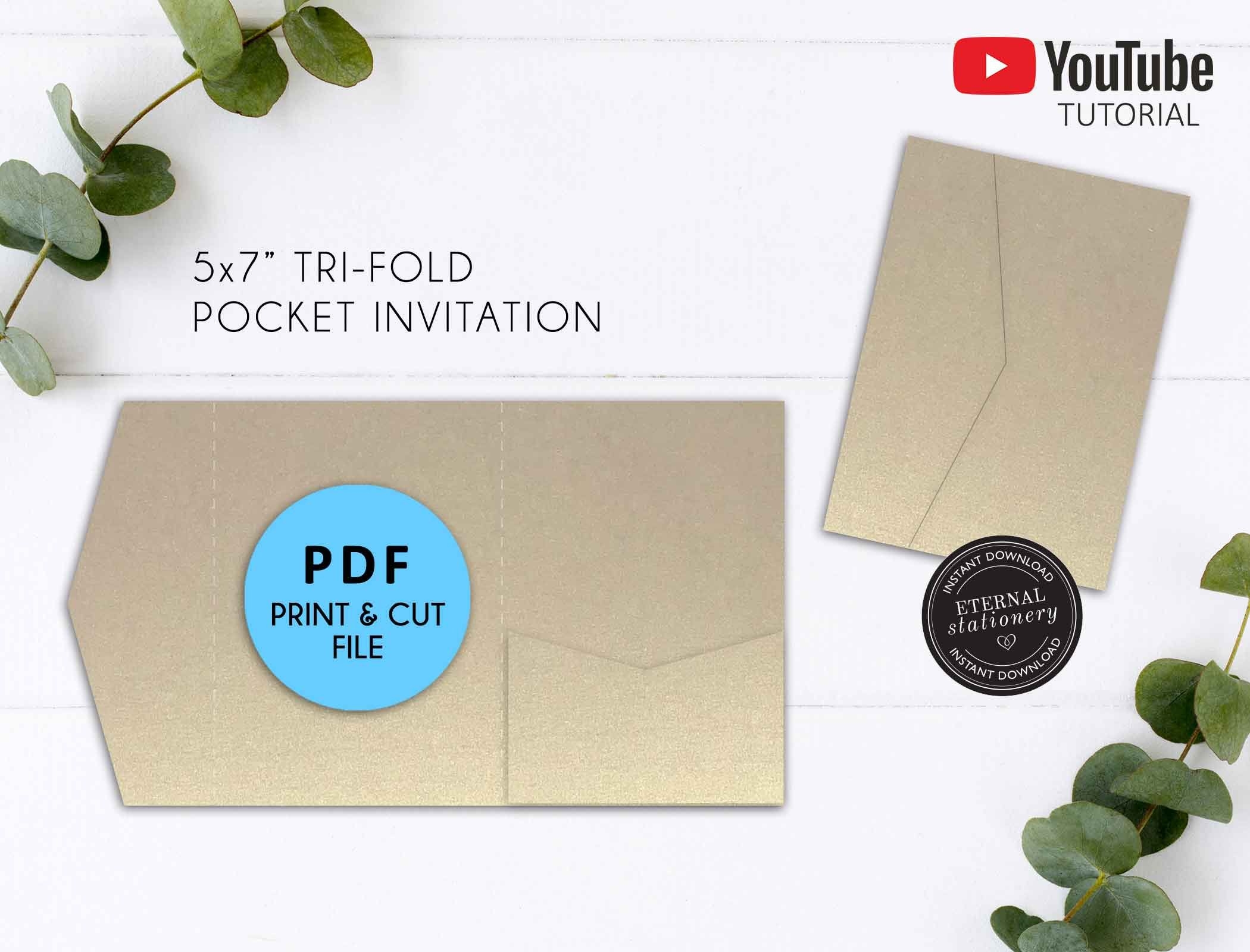 Pocket Invitation Template