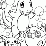 Pokemon Coloring Pages 002