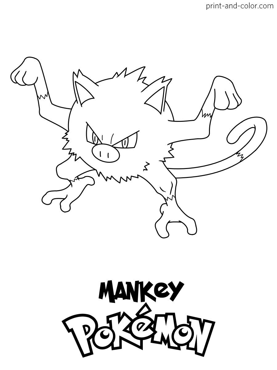 Pokemon Coloring Pages Print And Color