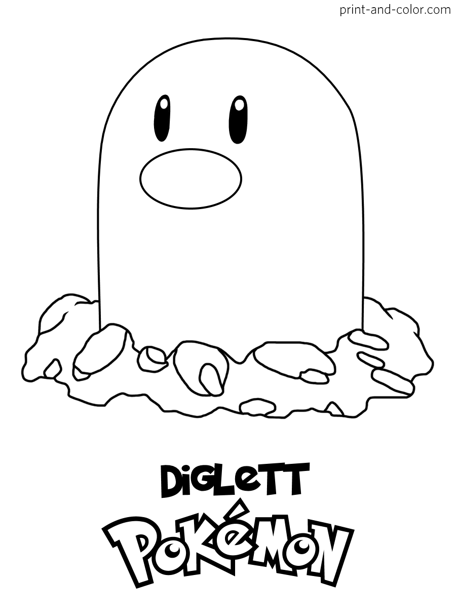 Pokemon Coloring Pages To Print