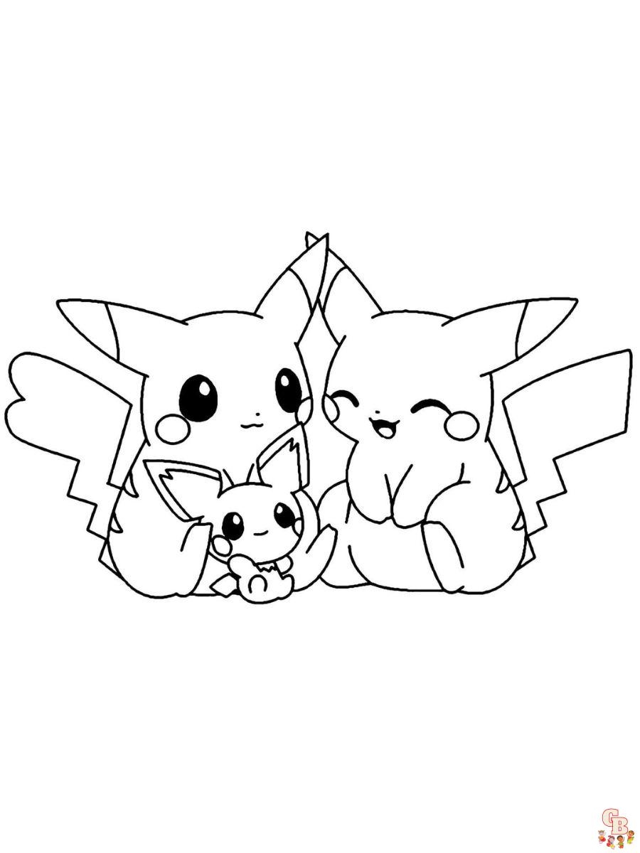 Pokemon Coloring Printable Free Printable Pok mon Coloring Pages For Kids