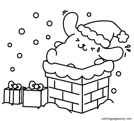 Pompompurin To Color Coloring Page Printable Coloring Page For Kids 
