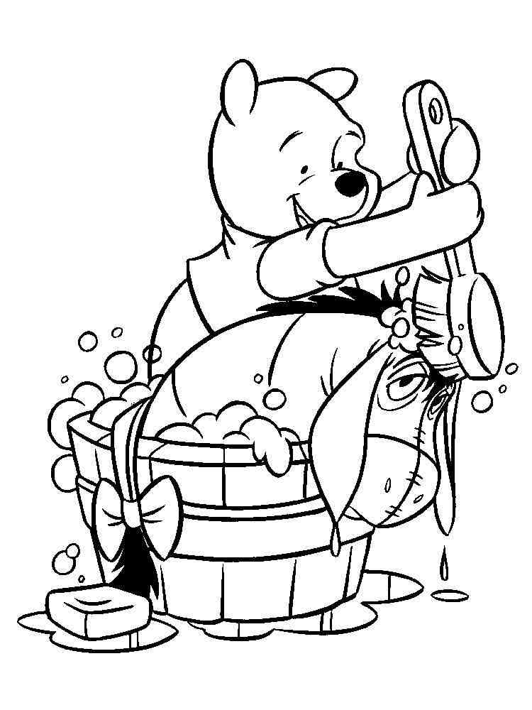 Pooh Bear Coloring Pages