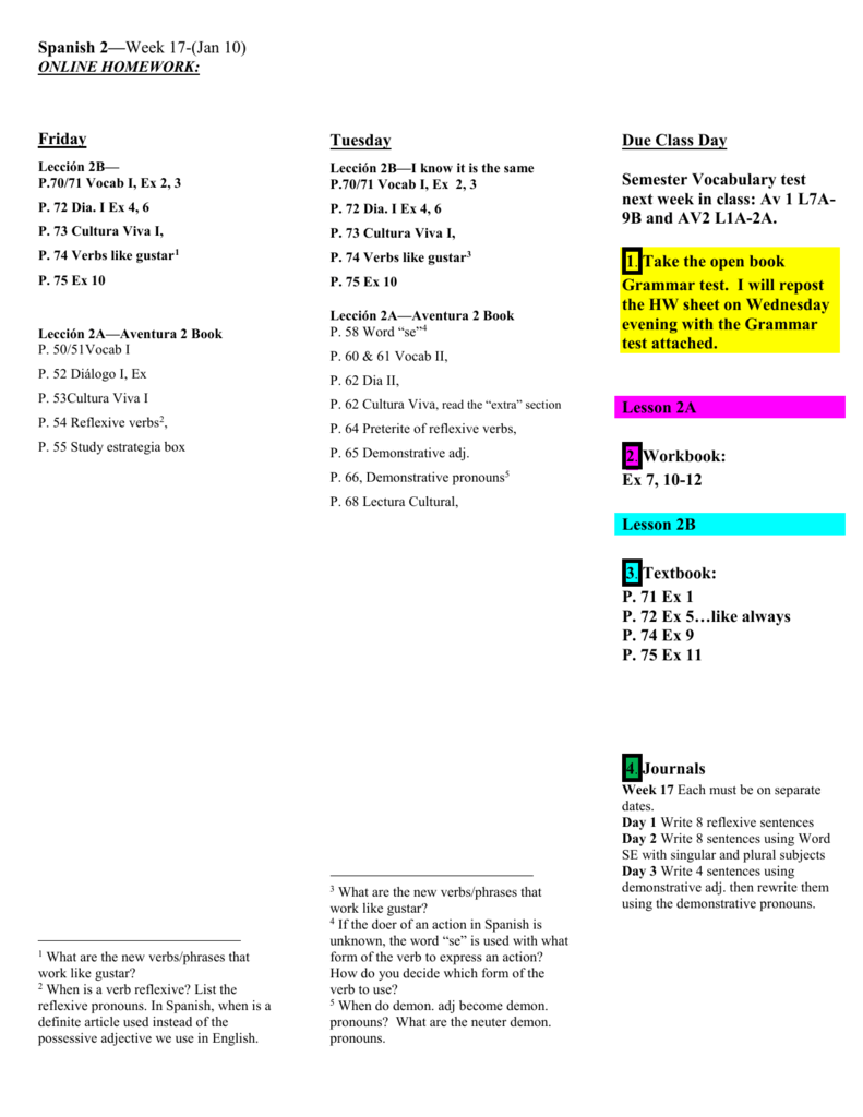 Practice Worksheets Capitulo 2 Answer Key Dev onallcylinders