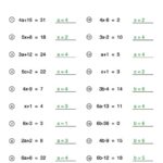 Pre Algebra Worksheets Tim 39 s Printables