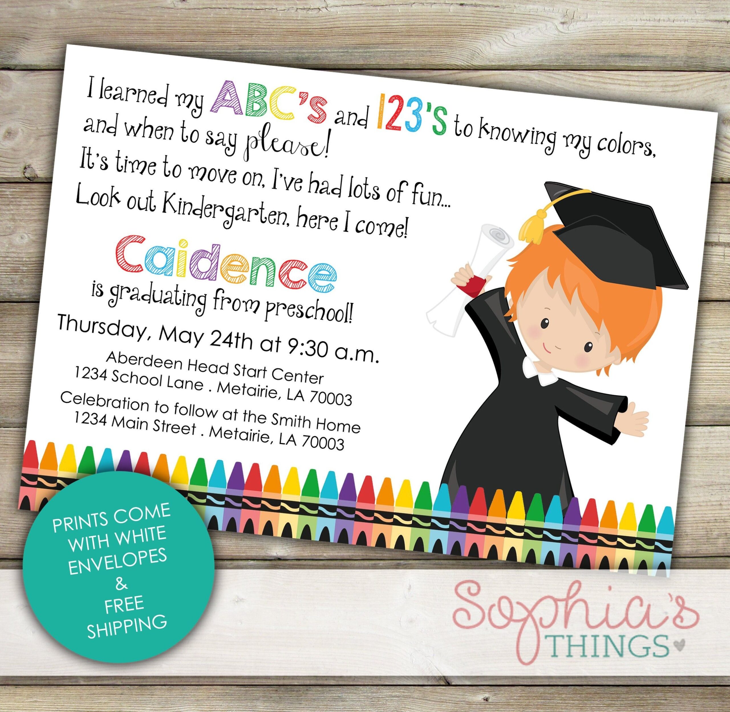 graduation invitations templates free