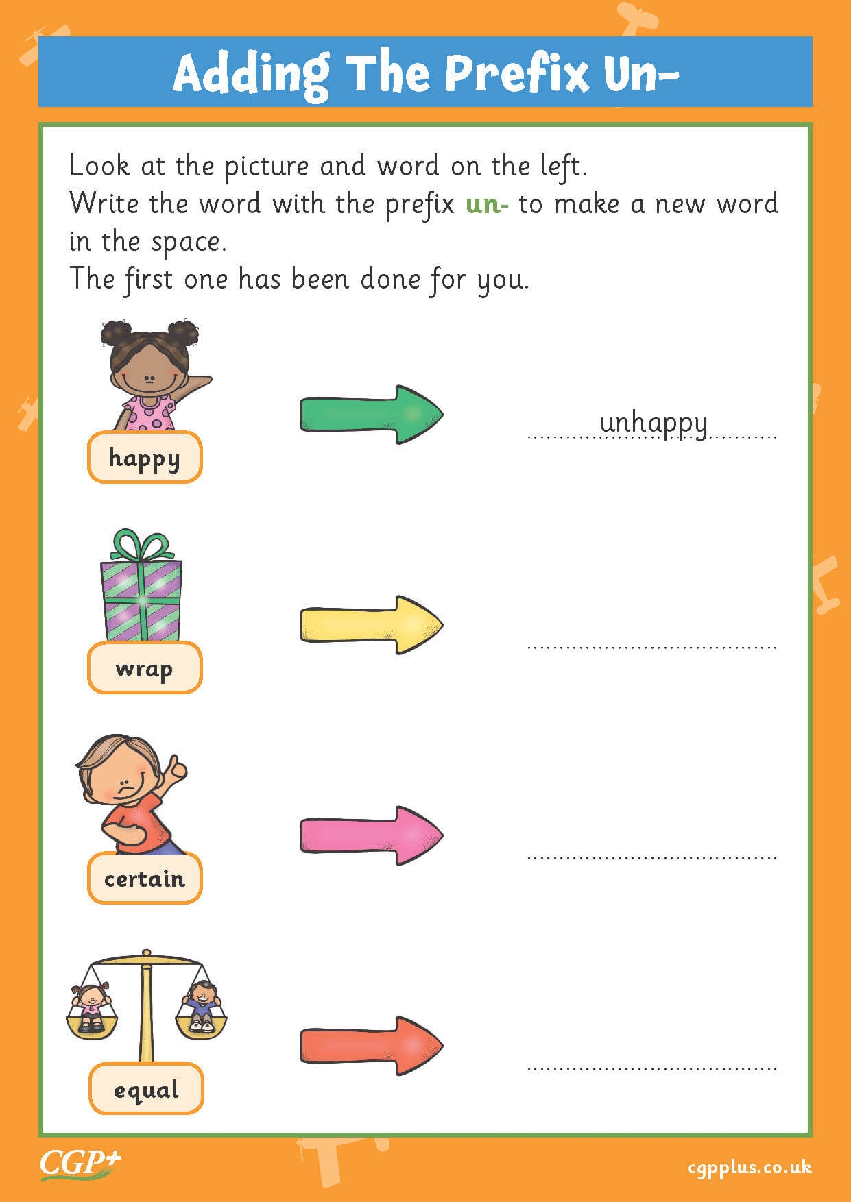 Prefixes Un Dis Worksheet PDF Grammar Semantics Worksheets Library
