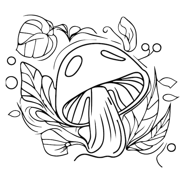 Premium Vector Autumn Coloring Pages Cute Fall Coloring Pages Autumn 