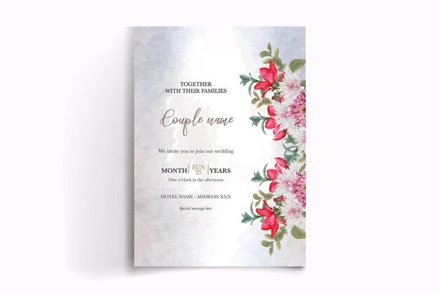 Premium Vector Shower Bridal Wedding Invitation Templates