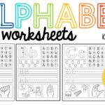 Preschool Alphabet Worksheets Free Download PDF Kokotree