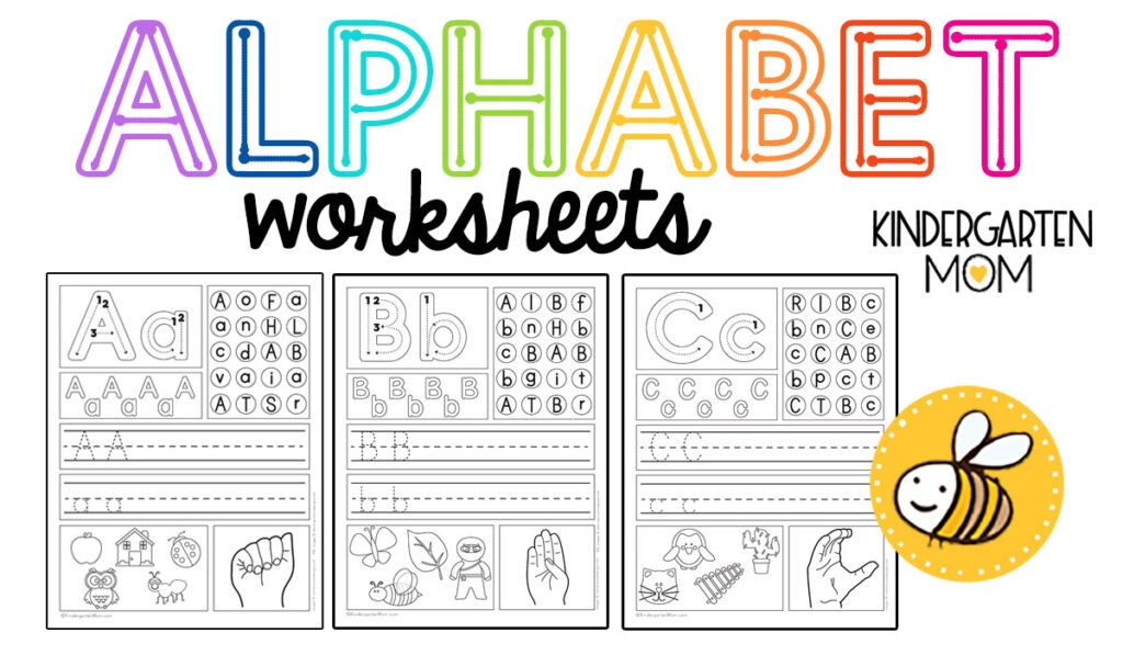 Preschool Alphabet Worksheets Free Download PDF Kokotree