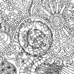 Printable Abstract Coloring Pages Coloring Home