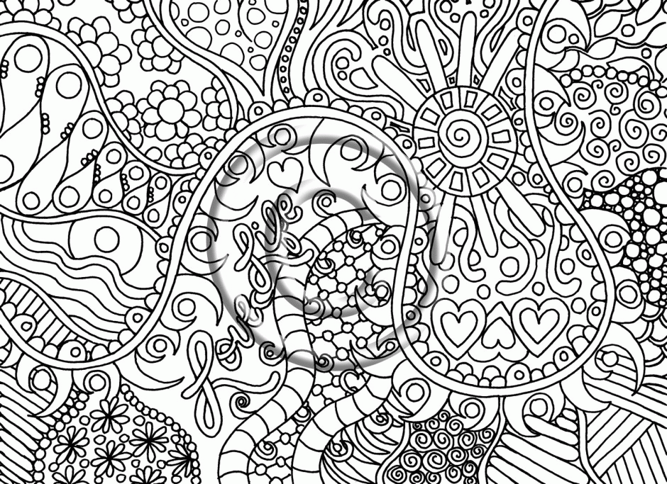 Printable Abstract Coloring Pages Coloring Home