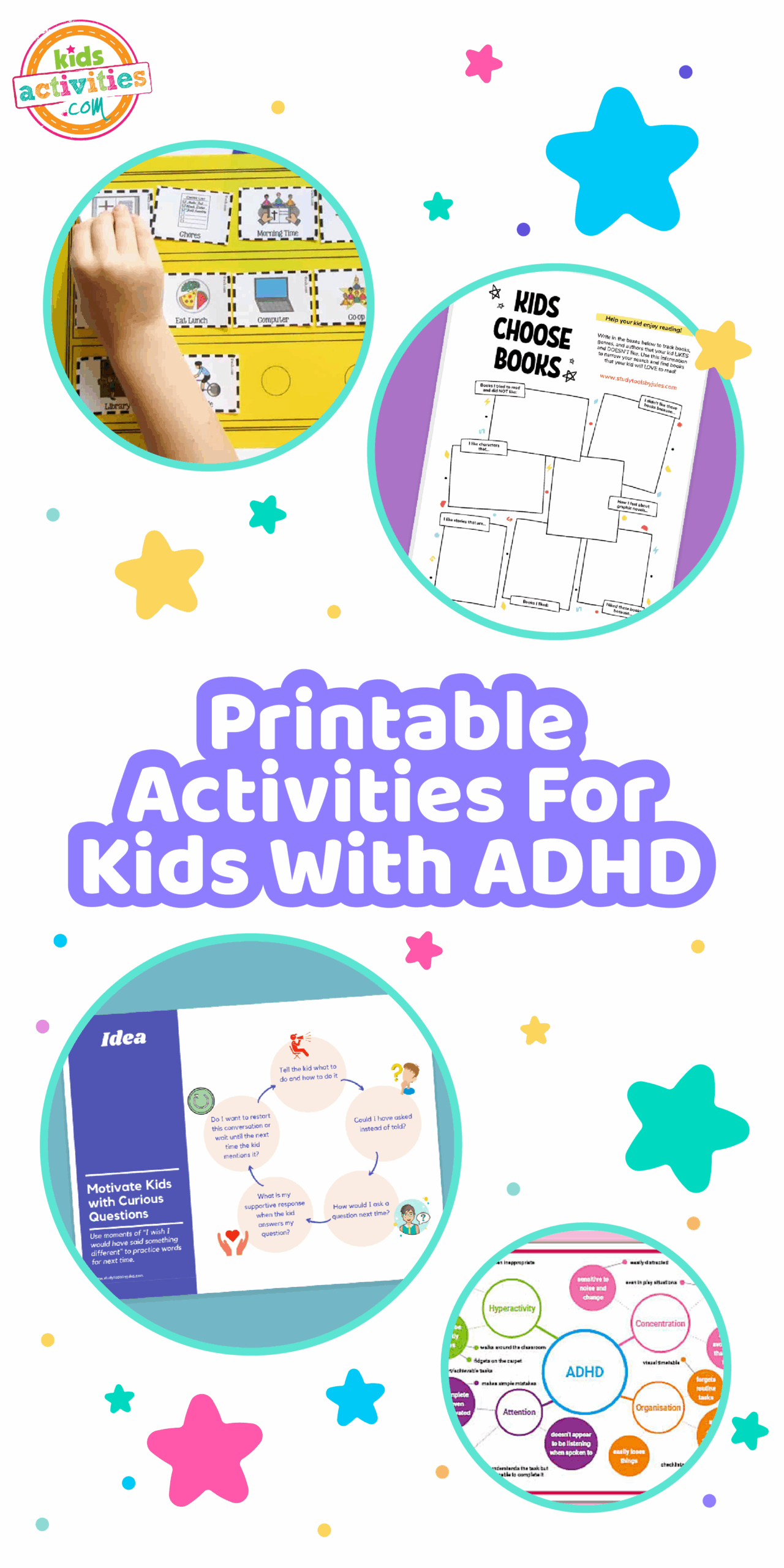 Printable Activities For Kids With Adhd Artofit