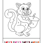 Printable Animal Color By Number