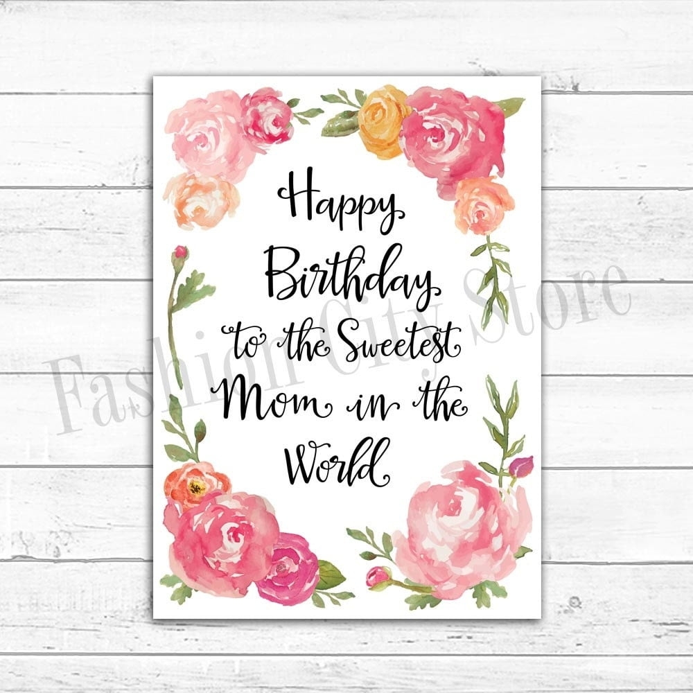 funny birthday cards for mom printable