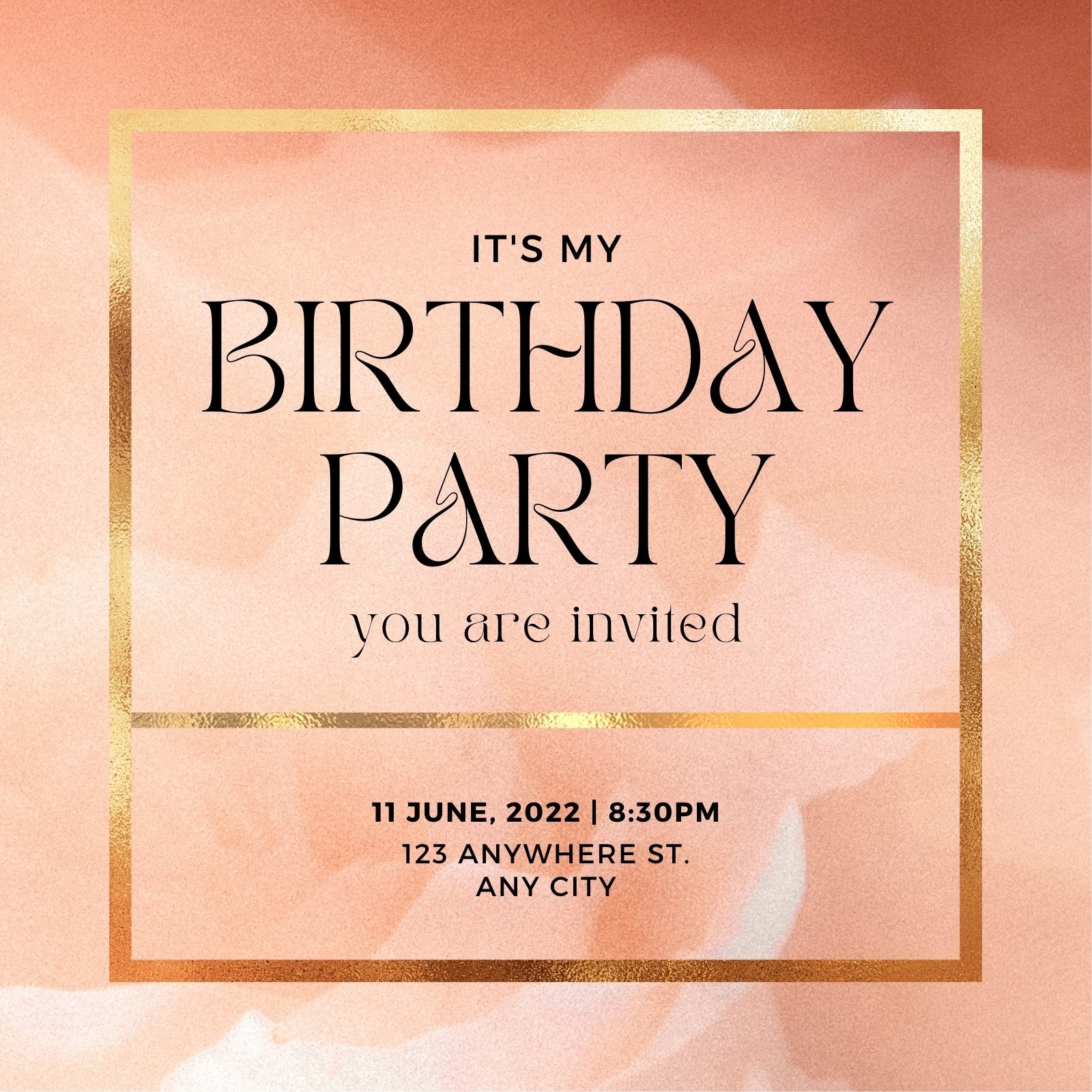 Printable Birthday Invitation Templates Prntbl