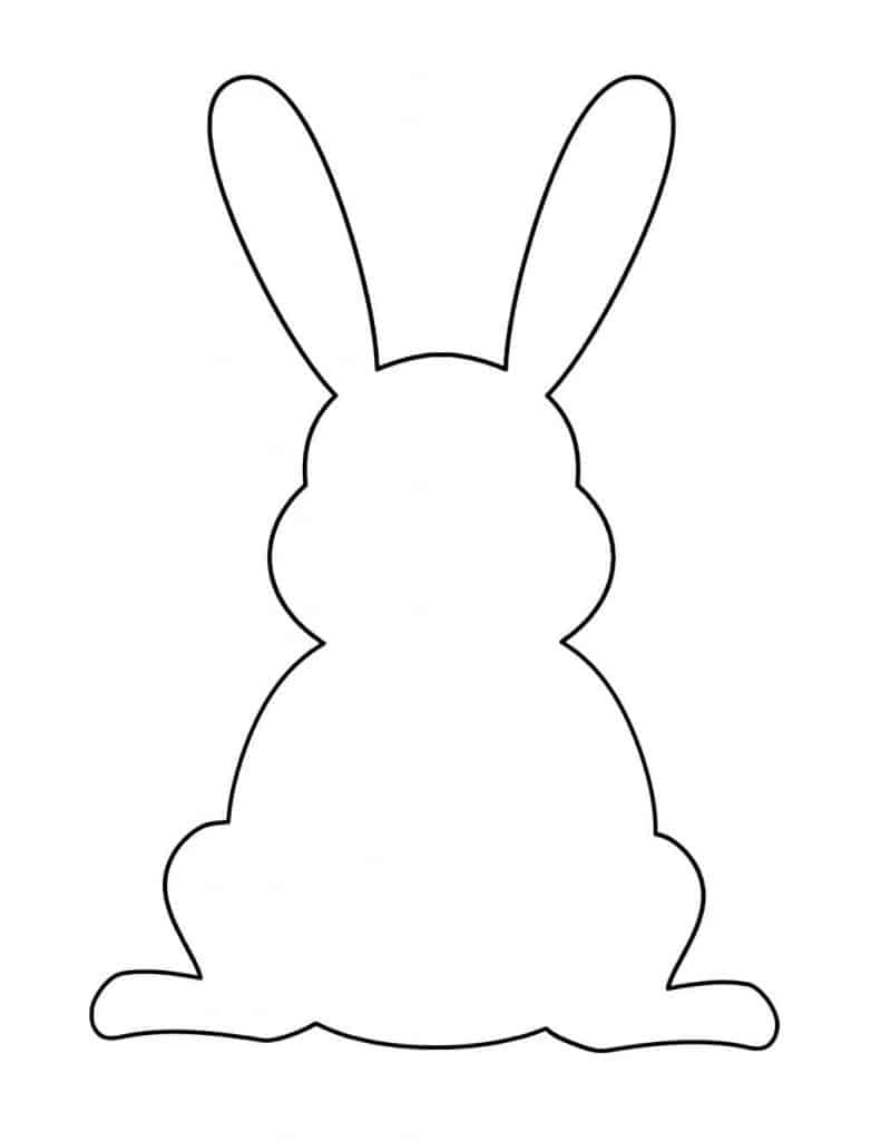 Printable Bunny Template Fillable Form 2025