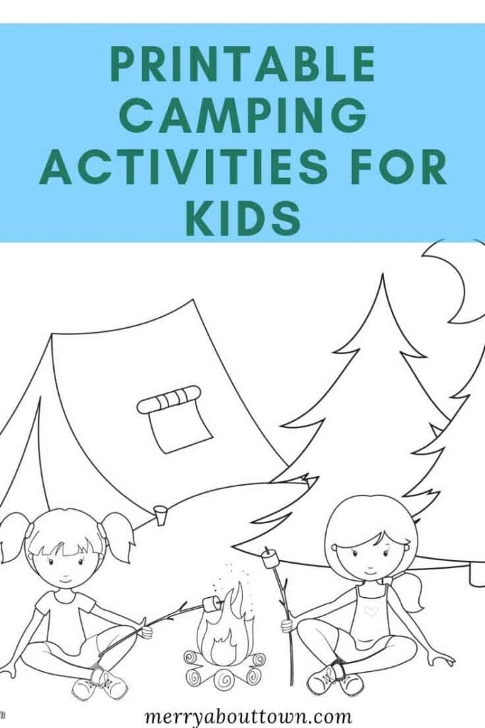 Printable Camping Activities For Kids