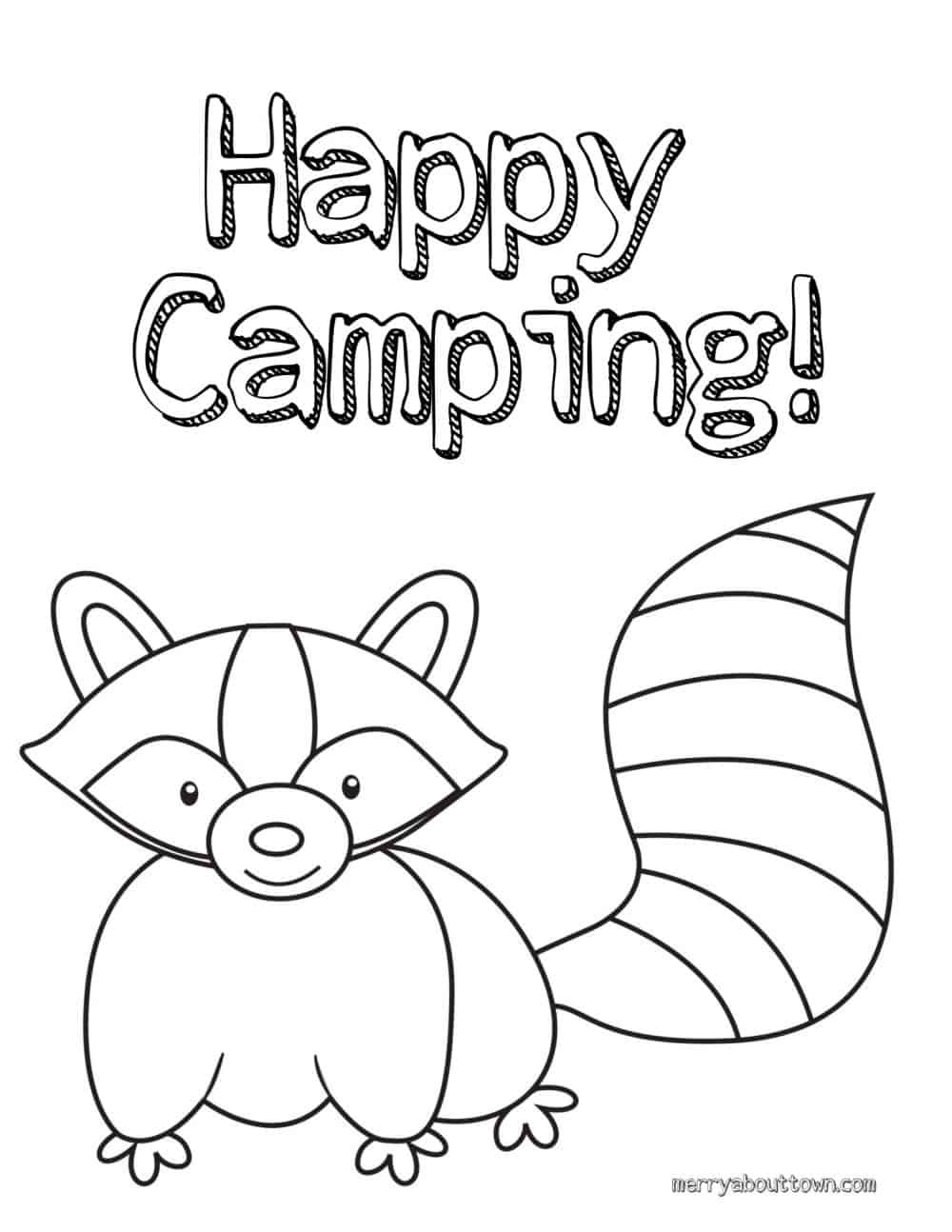 Printable Camping Activities For Kids Merry About Town