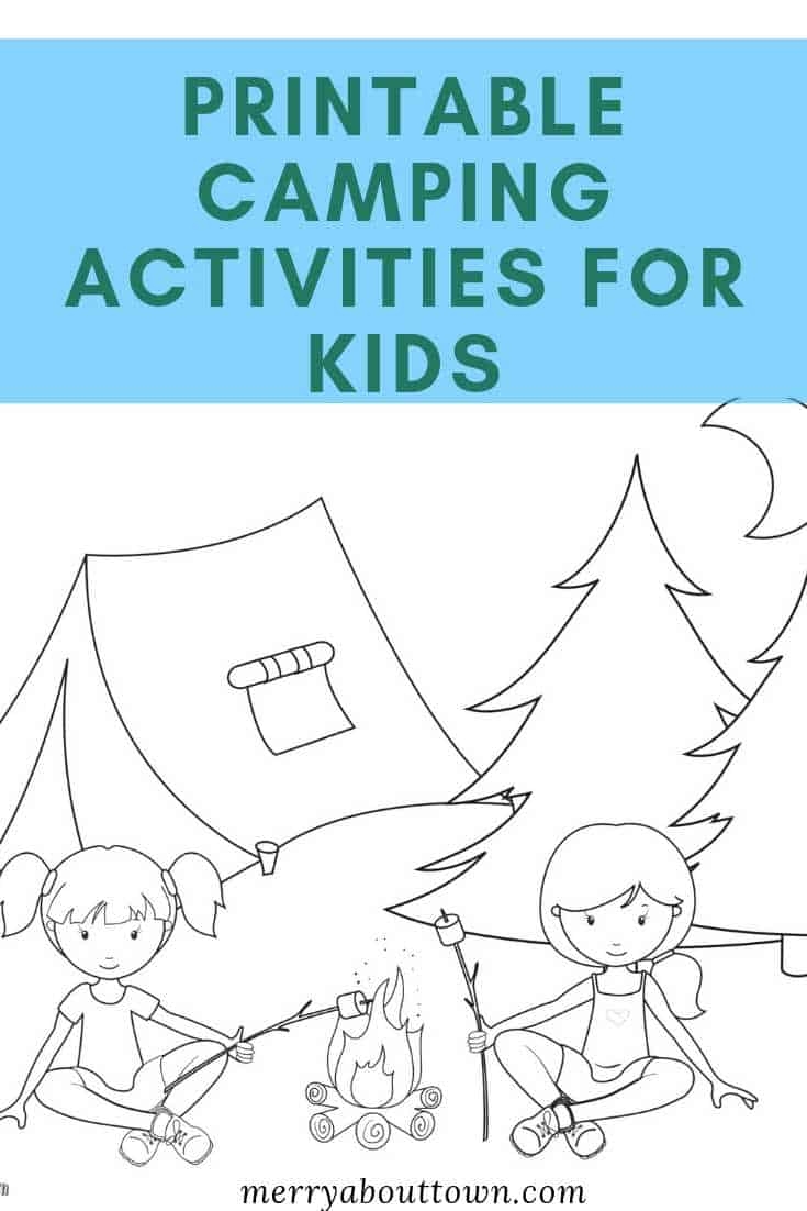 Printable Camping Activities For Kids