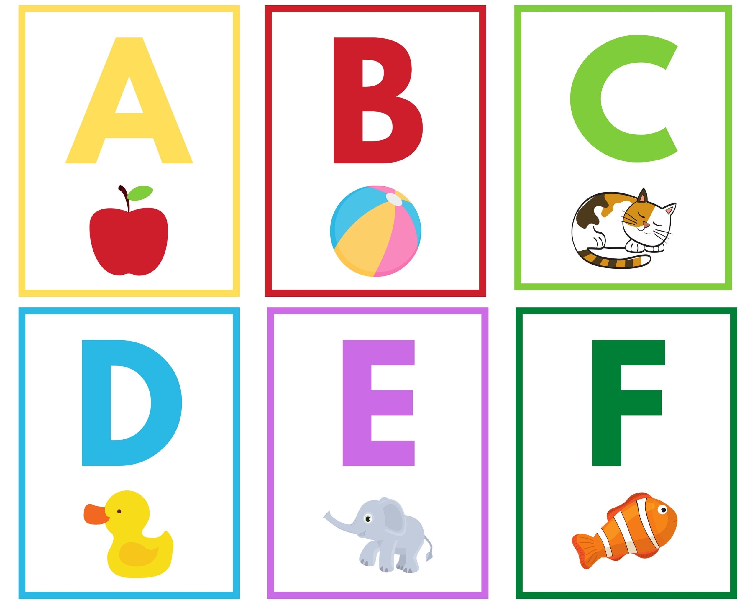 Printable Capital Letter Flash Cards Alphabet Flashcards Printable 