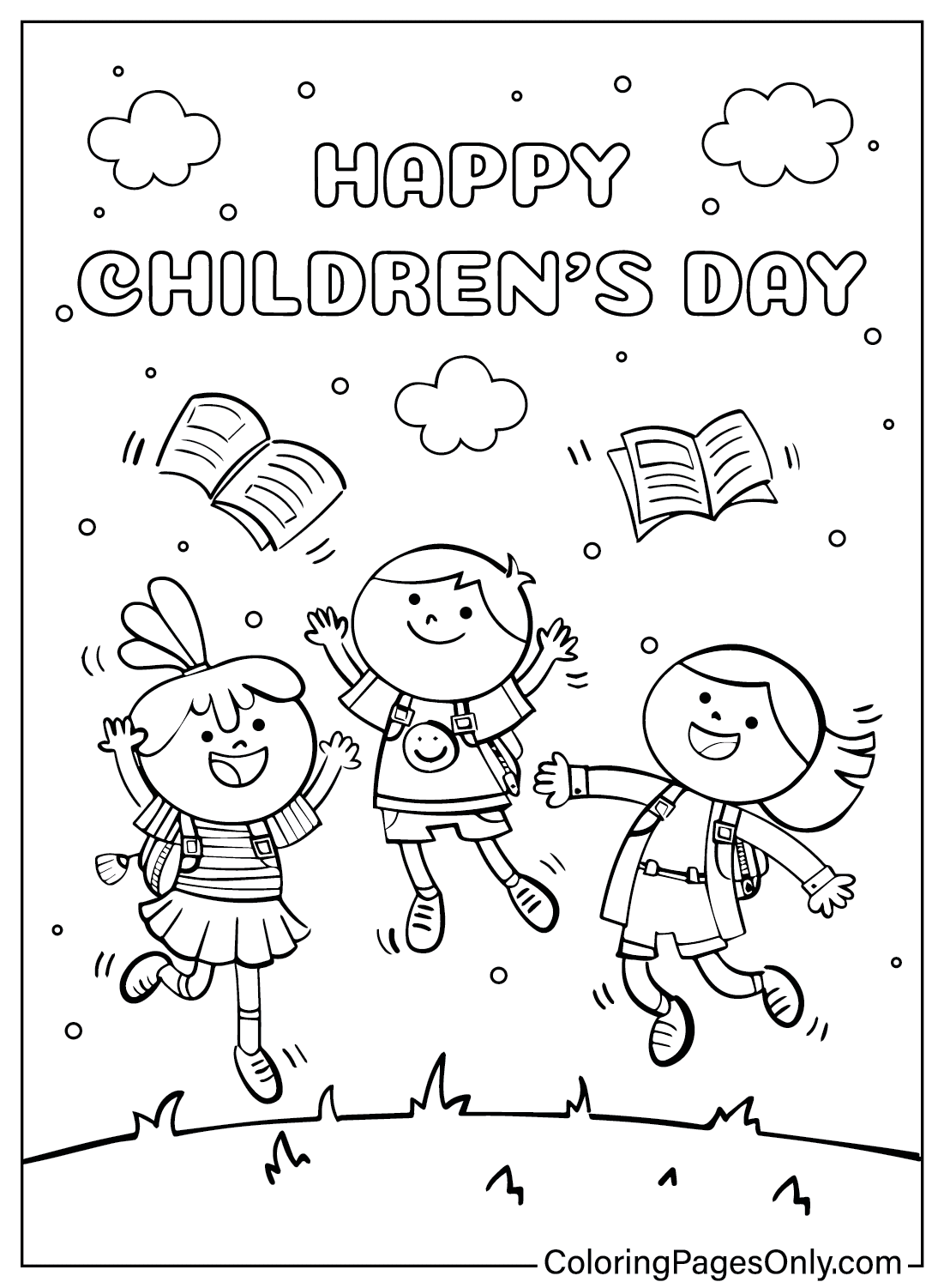 Printable Children S Day Coloring Pages For Kids Colo Vrogue co