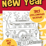 Printable Chinese New Year Craft FREE Crafts On Sea