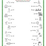 Printable Christmas Rhyming Words Worksheet Free Download And Print