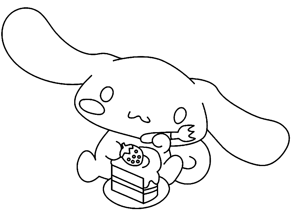Printable Cinnamoroll Coloring Pages Free Printable Templates