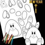 Printable Color Build A Rabbit