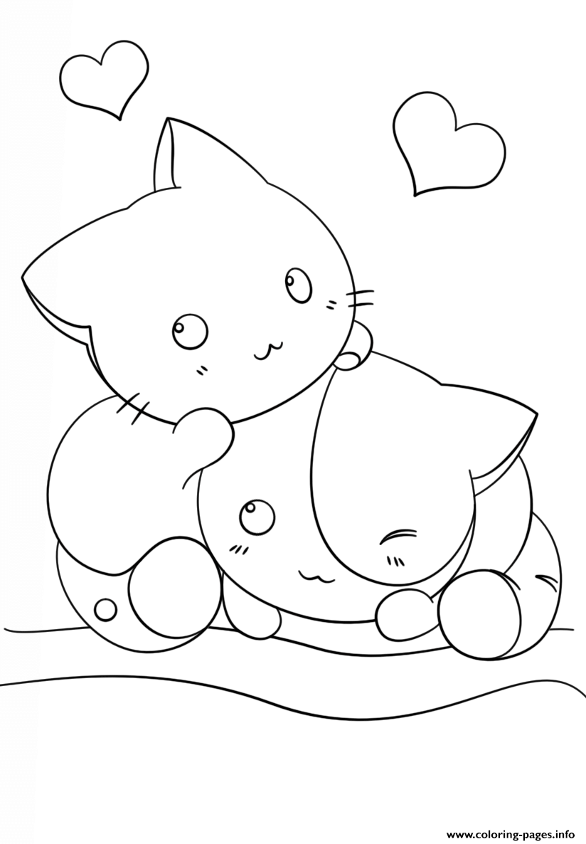 Printable Coloring Pages Kawaii Warehouse Of Ideas